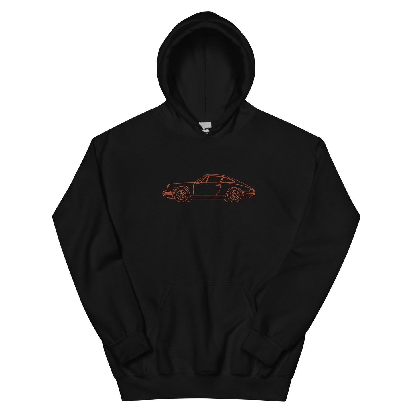 Custom Embroidered OUTLINE LARGE central: Unisex Hoodie