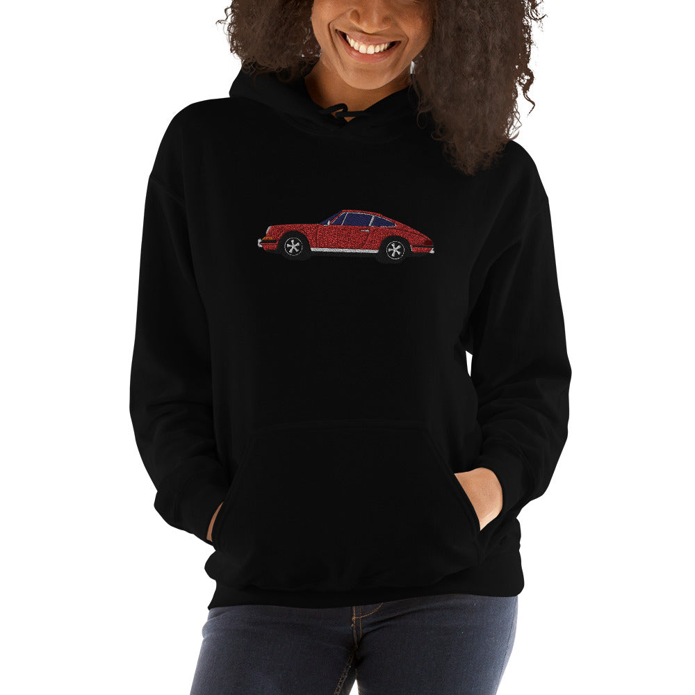 Embroidered image large center: Custom Unisex Hoodie