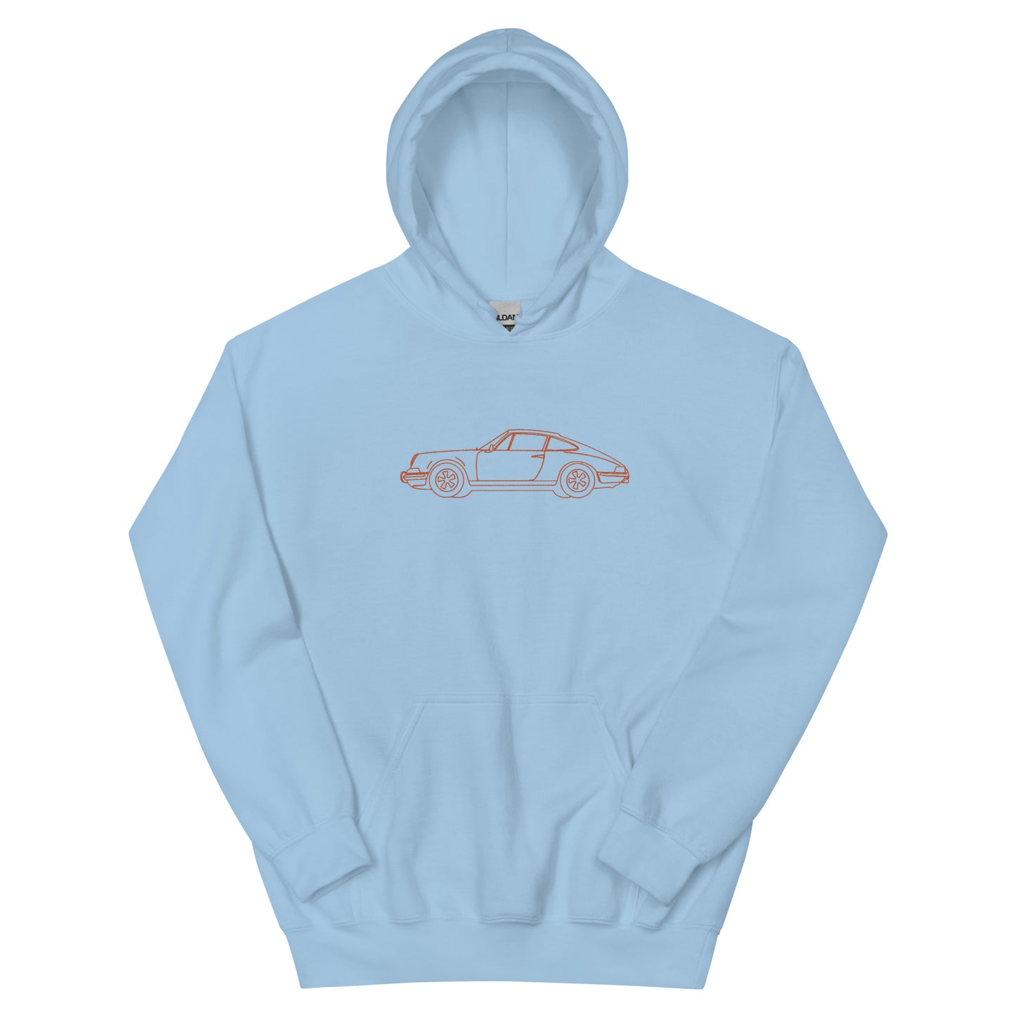 Custom Embroidered OUTLINE LARGE central: Unisex Hoodie