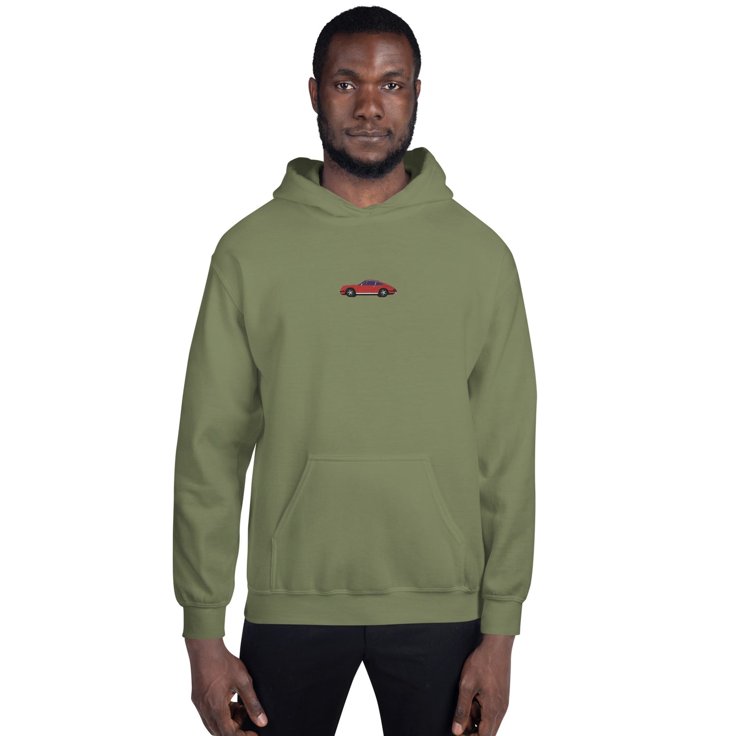 Embroidered image small center: Custom Unisex Hoodie