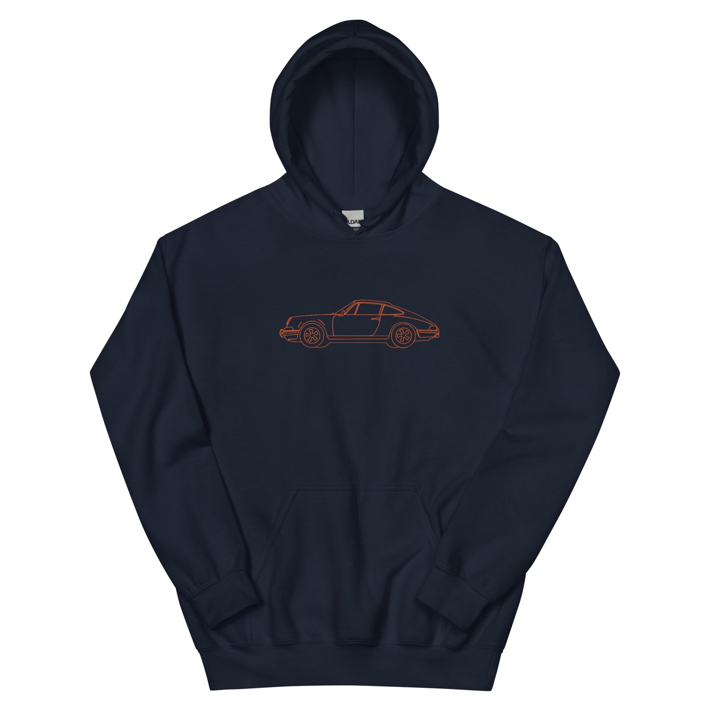 Custom Embroidered OUTLINE LARGE central: Unisex Hoodie