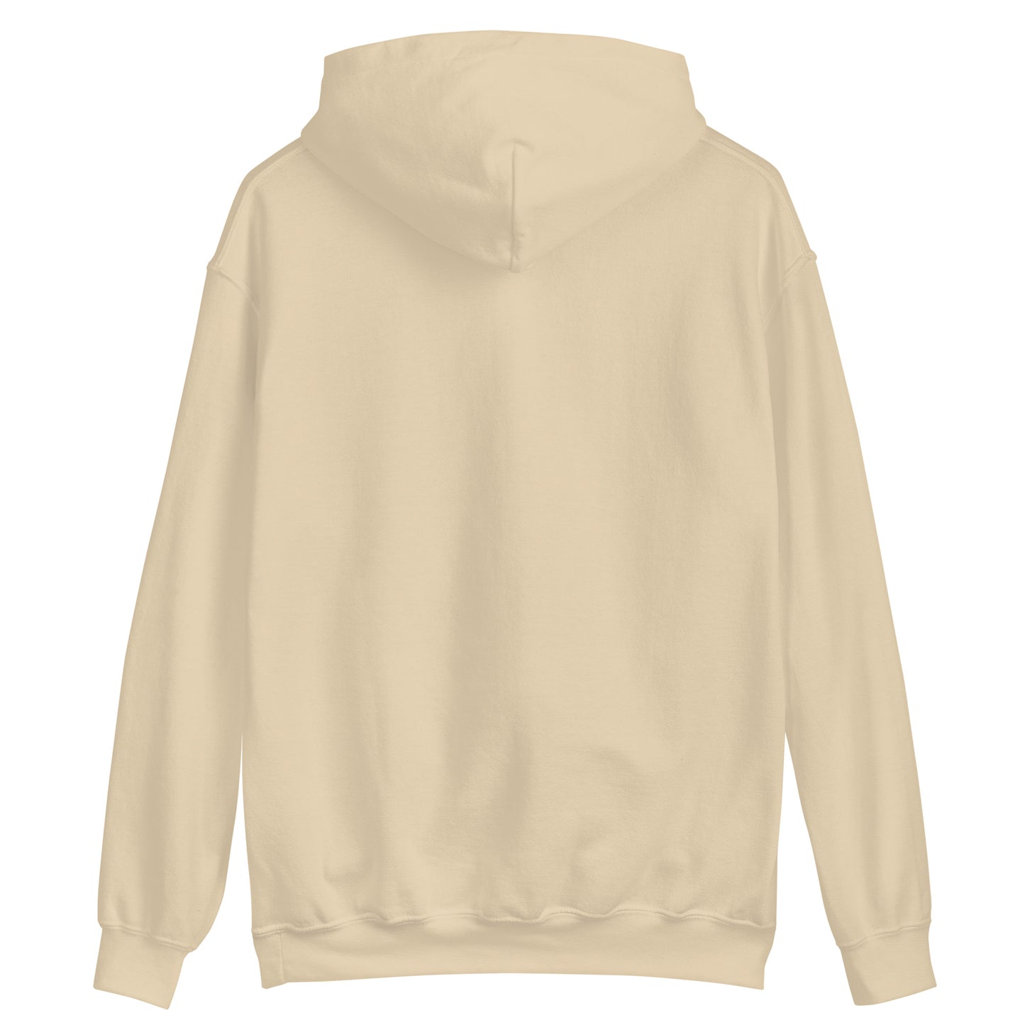 Custom unisex Hoodie: Embroidered outline small center front