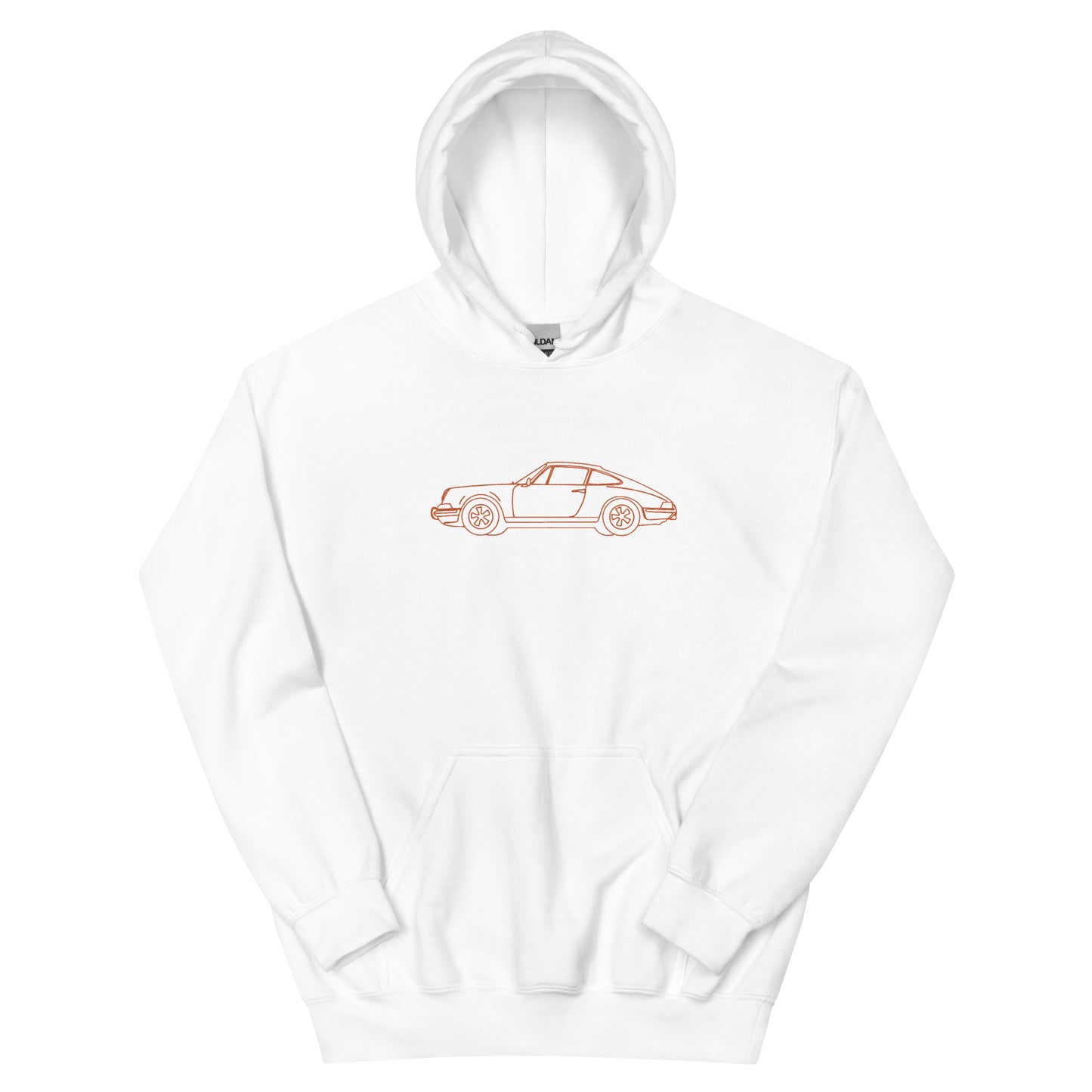 Custom Embroidered OUTLINE LARGE central: Unisex Hoodie